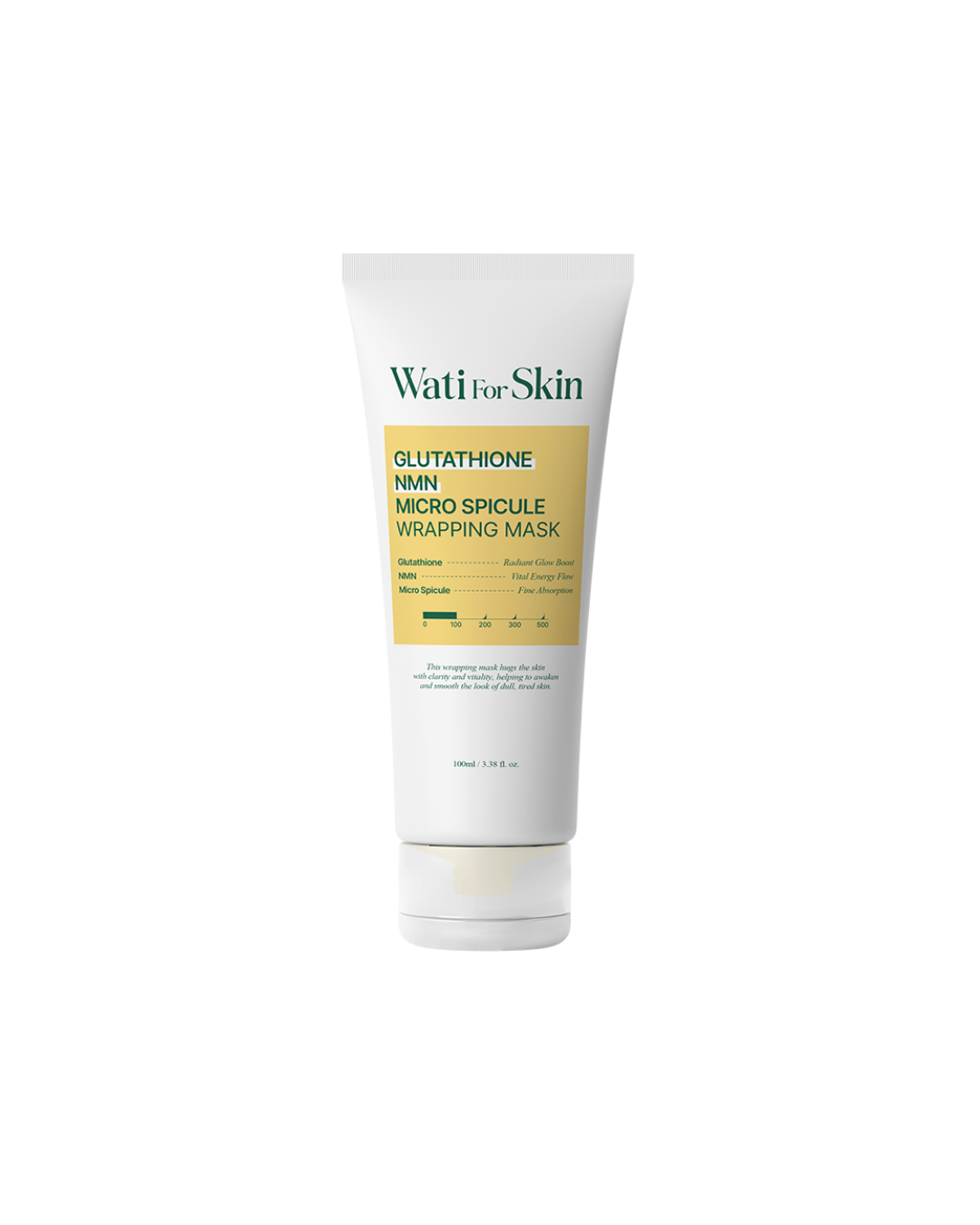 Masque enveloppant au glutathion NMN
