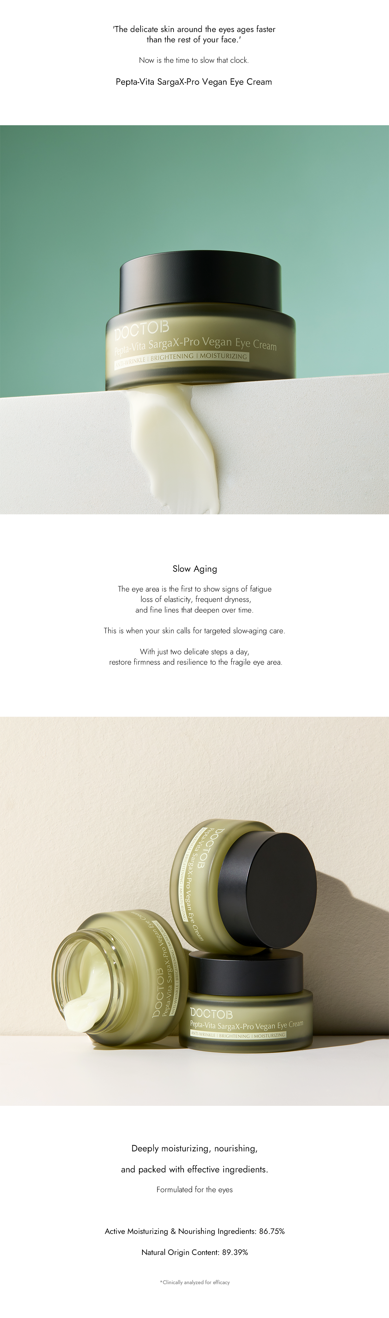 Pepta-Vita SargaX-Pro Vegan Eye Cream