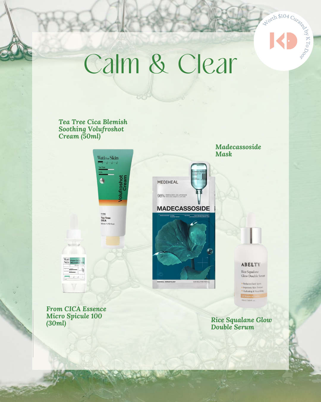 New Year, New Skin Ritual - Calm & Clear