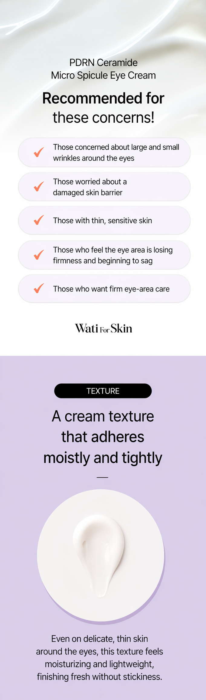 Crème Contour des Yeux Micro-Spicules PDRN Céramide