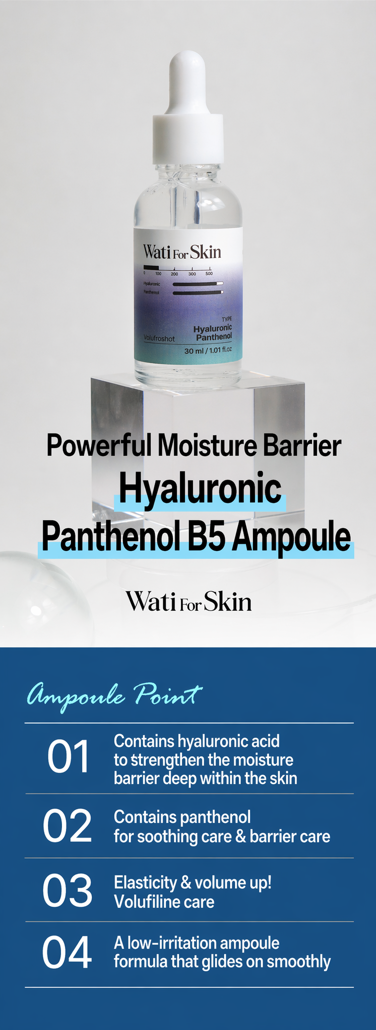 Hyaluronic Panthenol B5 Volufroshot Ampoule