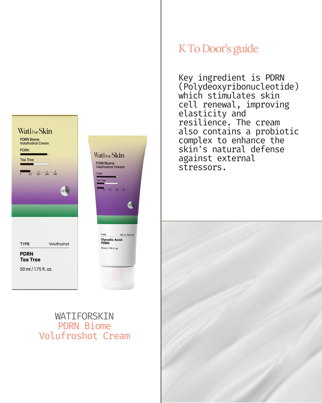 Crème Volufroshot PDRN Biome